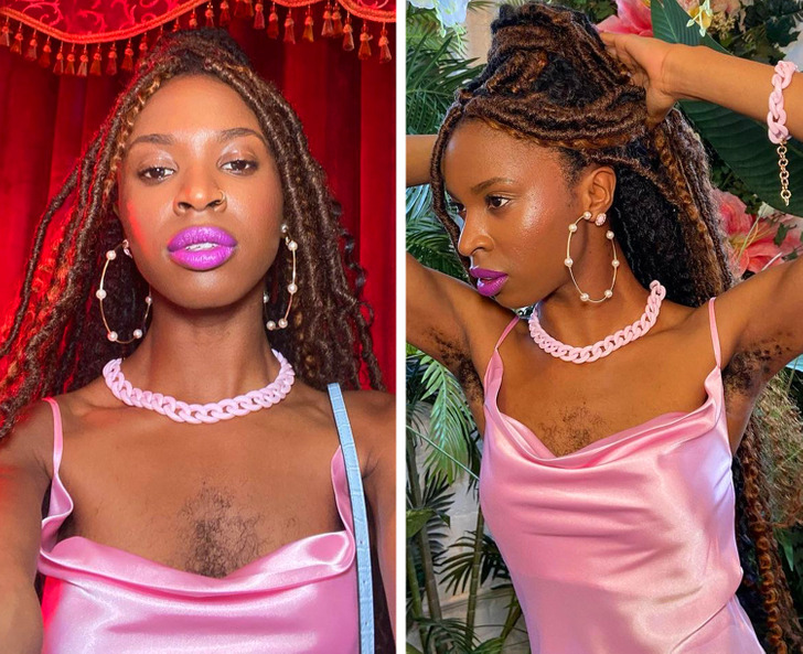 Here is the woman who inspires everyone to embrace their natural beauty and naturalness