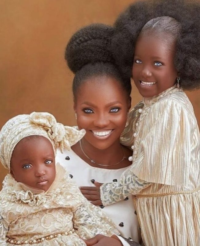 At one time, the world was amazed by the beauty of this woman. Now look at her children