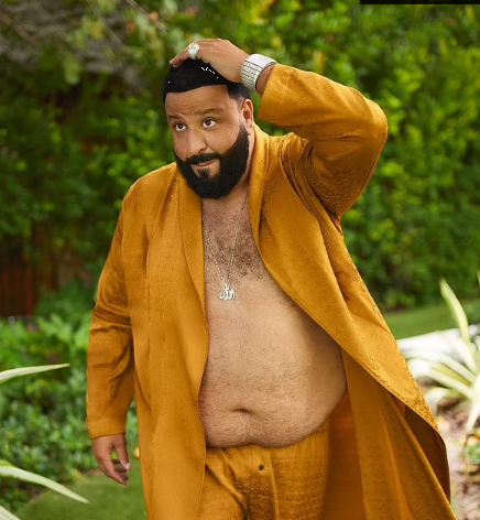 DJ Khaled did not reject Rihanna's offer and posed for her brand in underwear