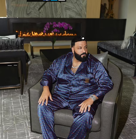 DJ Khaled did not reject Rihanna's offer and posed for her brand in underwear