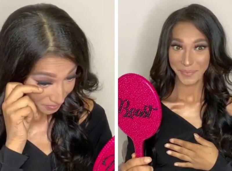 She gave up on herself for a long time. However, this makeup artist proved that cosmetics can do a lot