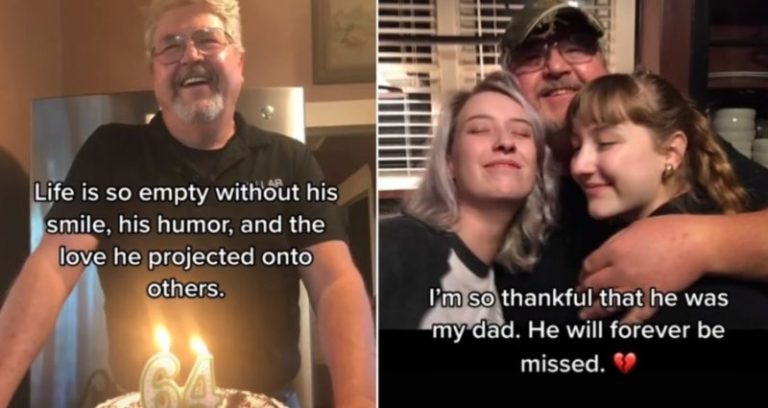 The tattoo of these sisters reflects the last words of their father. That's what it is