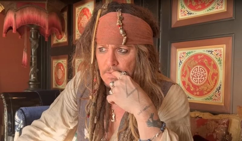 We will see him again! Depp intrigues and pleases