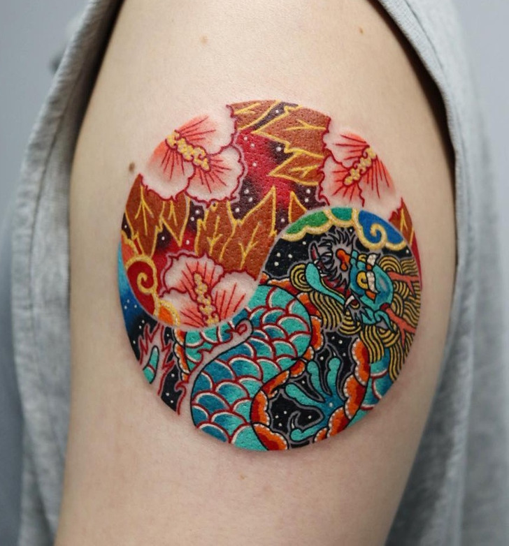 The tattoos created by this master from Korea are amazing. Every case has a story