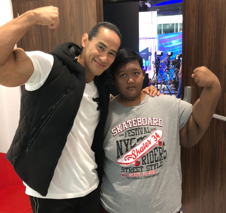 At one time, this boy was recognized as the fattest. But now he's a nice guy. See how he did it