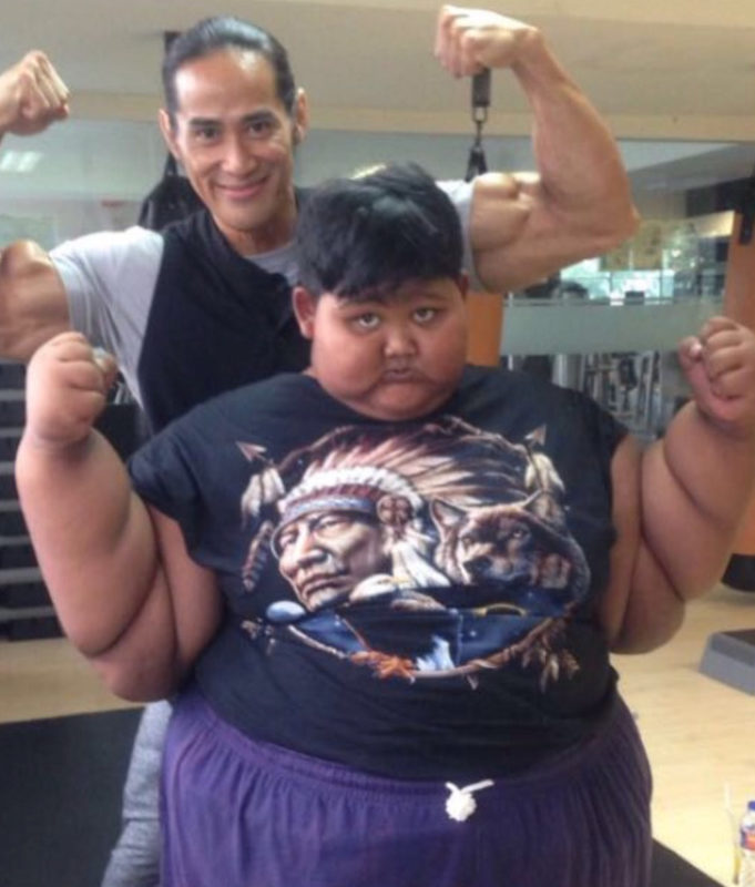 At one time, this boy was recognized as the fattest. But now he's a nice guy. See how he did it