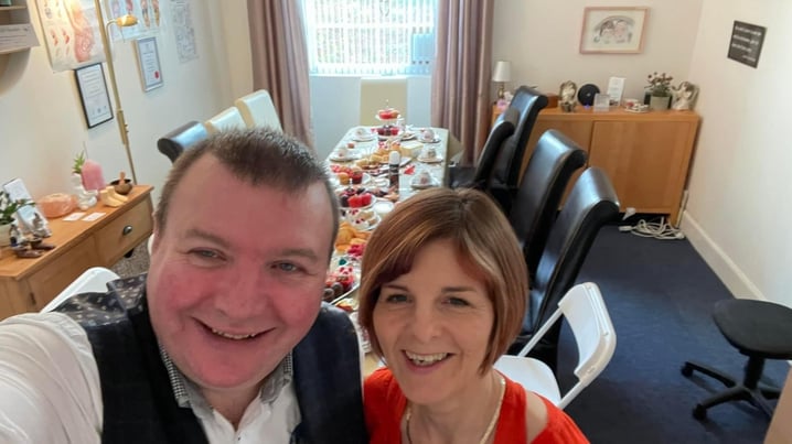 This couple was in love with each other in a past life