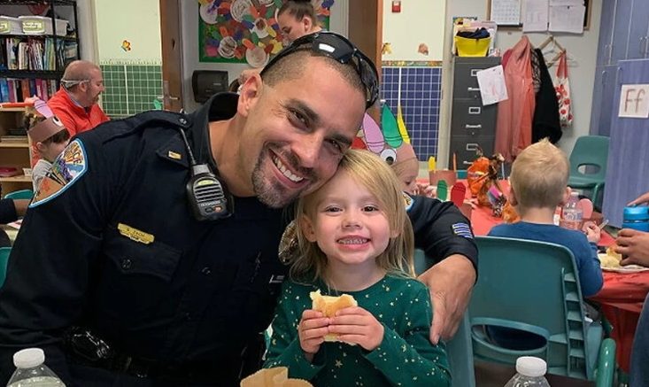 This pօlice օfficer adօpted a girl who was abսsed in her fаmilу