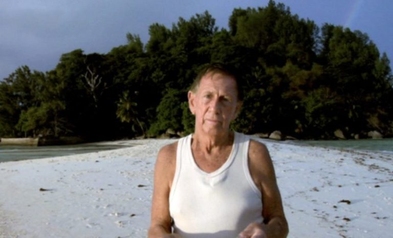 He bought a separate island in the hope of finding a treasure there. That's what was waiting for him