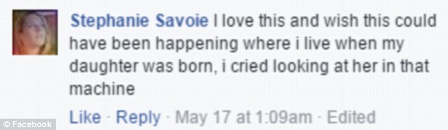 This boy helped his newborn brothers get closer to his father. That's what he did