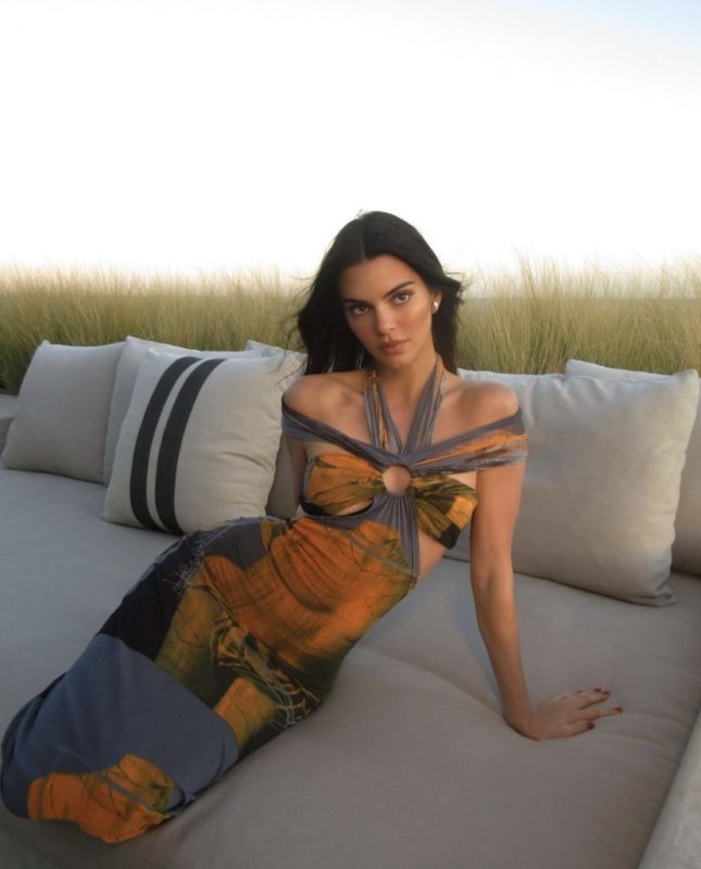 Kendall tried on a dress with intricate cutouts, and it will be the trend of this summer