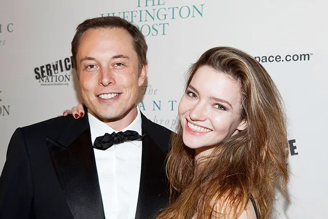 Which woman turned Elon's head and married herself twice