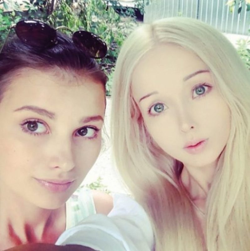 Became a woman: a living Barbie threw off this image and here is her real face