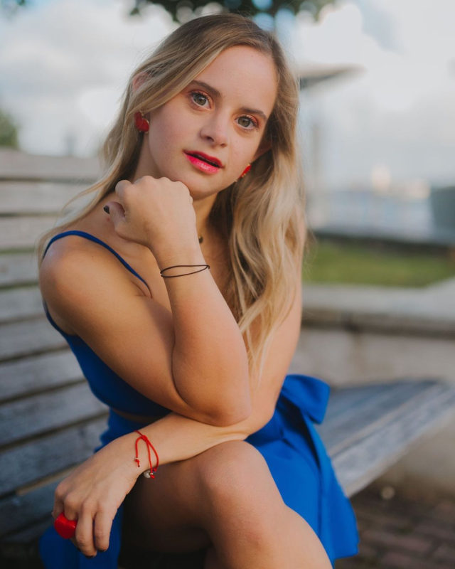 A girl with Down syndrome launches a successful modeling career and demonstrates that inclusivity is beautiful