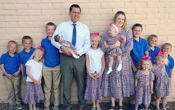 There were no breaks between pregnancies! This woman is on the record