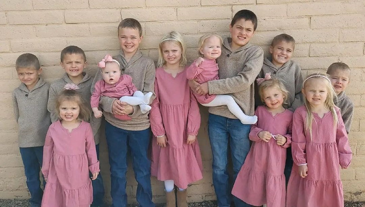 There were no breaks between pregnancies! This woman is on the record