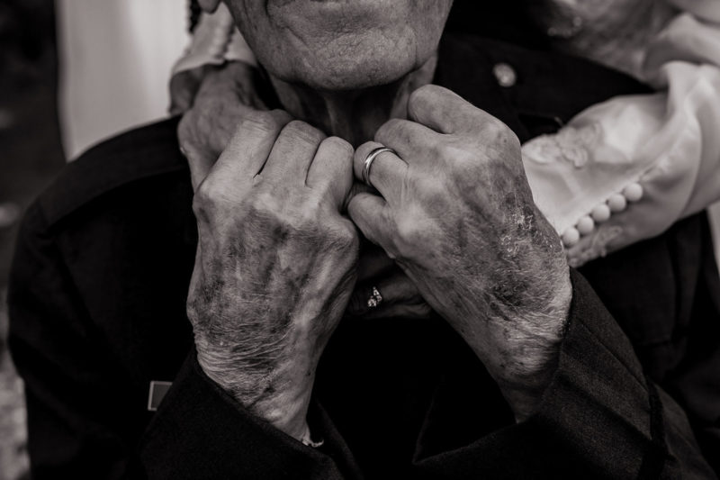 The wedding was celebrated at 90! Incredible love story