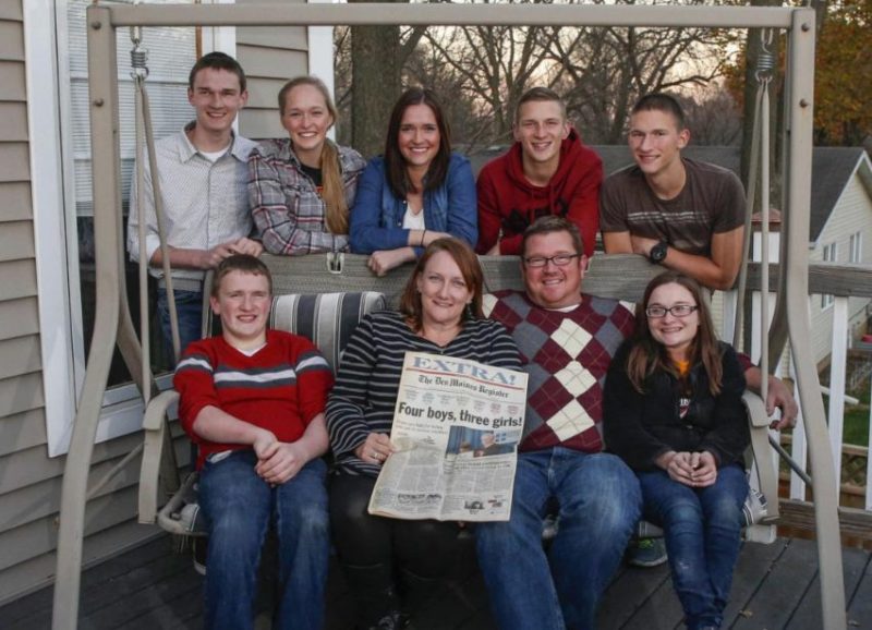 Septuplets! This is what they have become by their 25 years