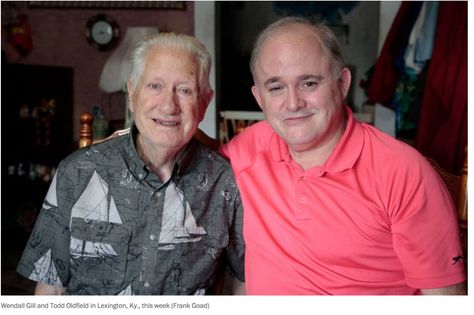 After a chance meeting, an elderly widower working as a janitor to raise his two grandsons receives $75,000