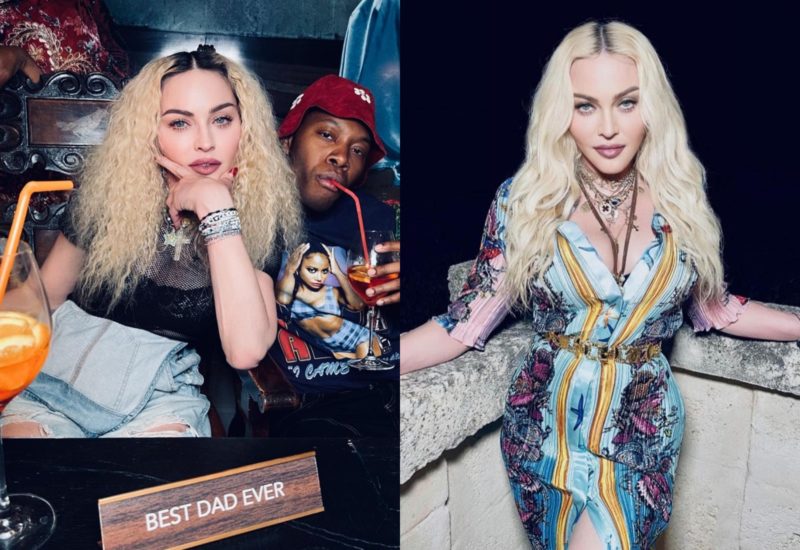 Madonna again showed her charms, subscribers are at a loss