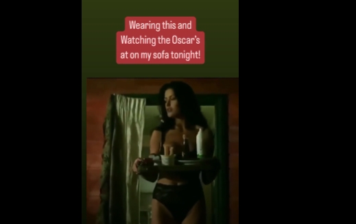 Catherine flaunts her incredible legs in a liոgerieclad throwback video - watch now!