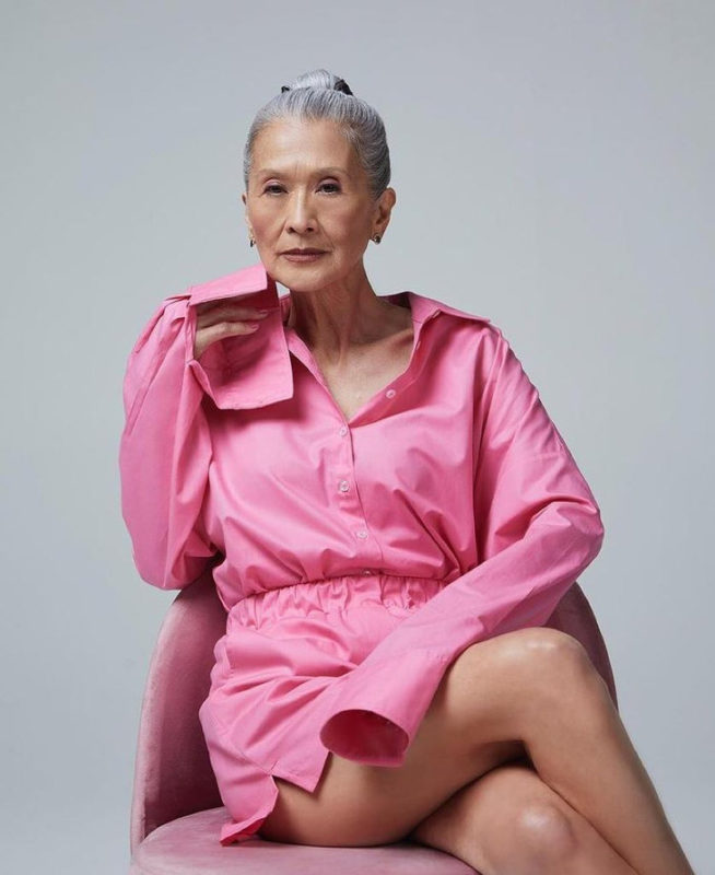 Model at 71 destroys all stereotypes about age and beauty and ignites the fashion world