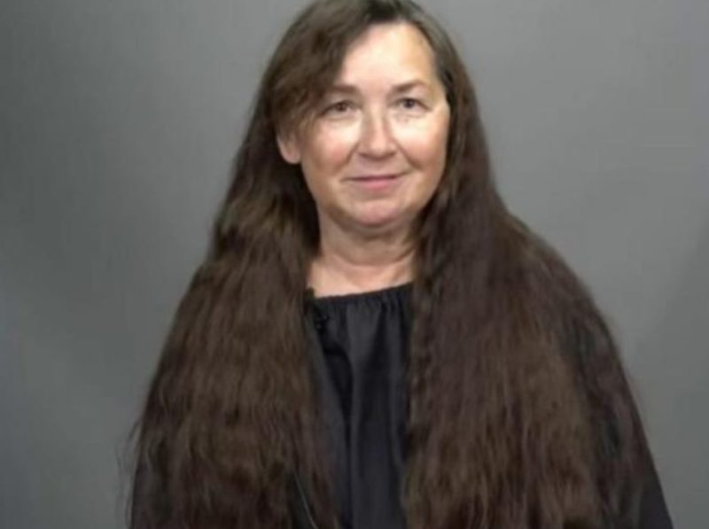 A 63 earold woman lost ten years in addition to having her haircut short! What a wonderful transformation!