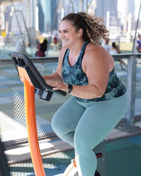 What the most unusual trainer looks like: this plump weighs 114 kilograms and teaches others to lose weight