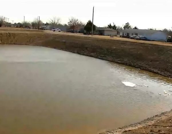 This house was built with a hole in the floor so you can fish from home