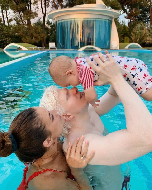 Just an angel: what does a child of a Georgian model and the most beautiful albino in the world look like