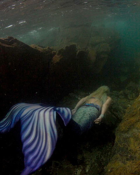 Real mermaid! The girl from England has become a real phenomenon for specialists