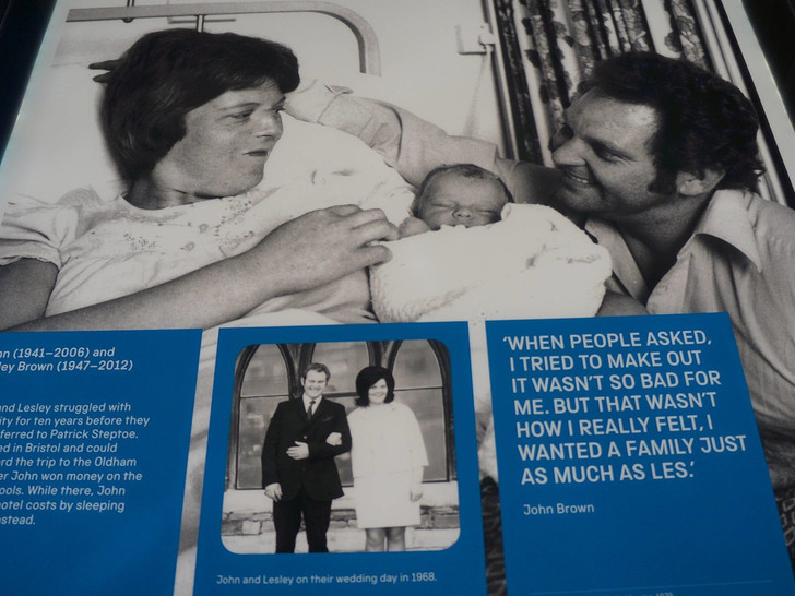 It wasn't his mother who gave birth to him! Test tube baby surprises himself