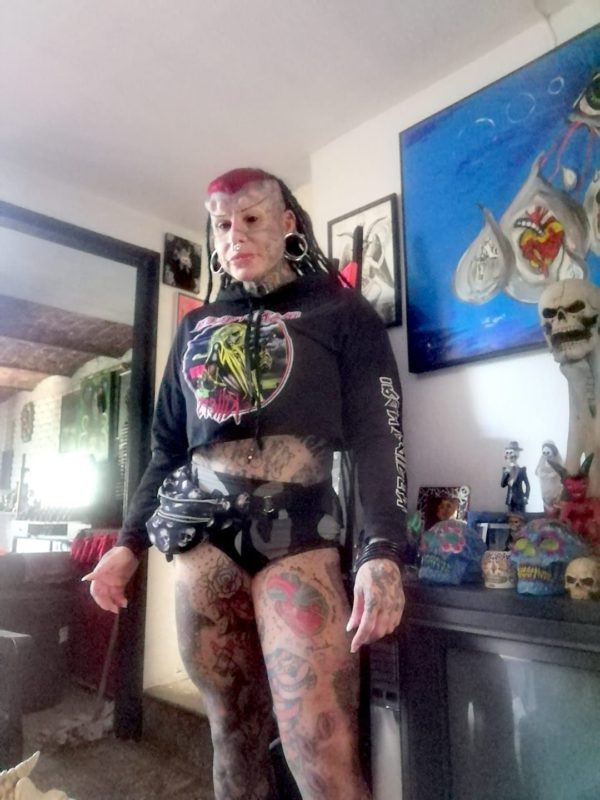 Today you like it, tomorrow you don't! the vampire woman asked not to follow her example