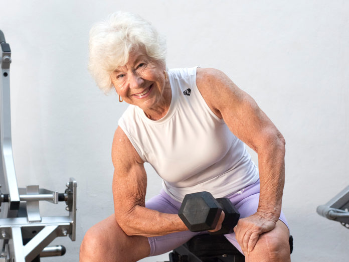 76 yearold model wears mini and short tops: how she looks in such clothes