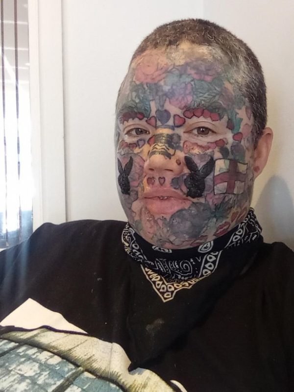 Photo of a tattoofan who can't get a job because of her hobby