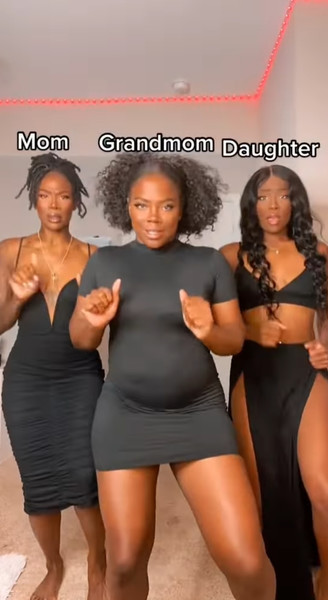 Ageless family! the photo shows a grandmother, mother and granddaughter, can you guess who is who?