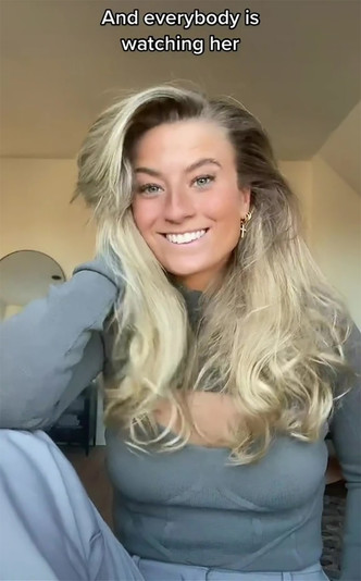 What a sun addicted girl looks like! you can't guess how old she really is