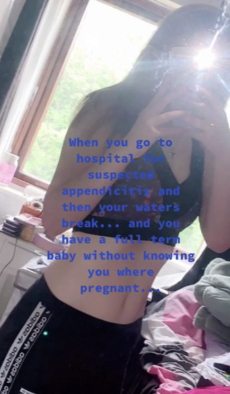 I found out I was pregnant 4 hours before my son was born