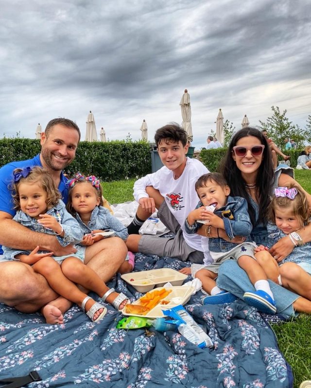 Four babies in one year! That's how lucky this family is