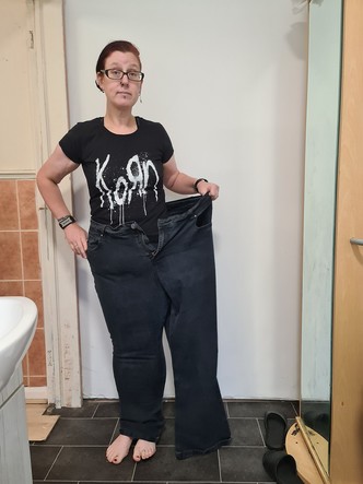 This woman with many children dropped half a centner thanks to soda