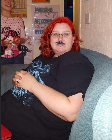 This woman with many children dropped half a centner thanks to soda