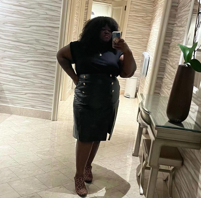 Reduced the stomach and changed! what was the fat woman from AHS