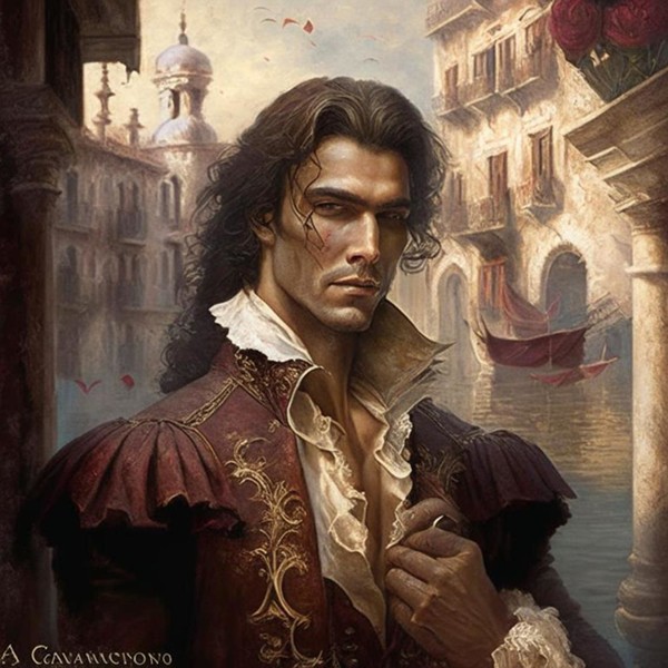 The neural network showed what Giacomo Casanova really looked like! you wouldn't fall for him