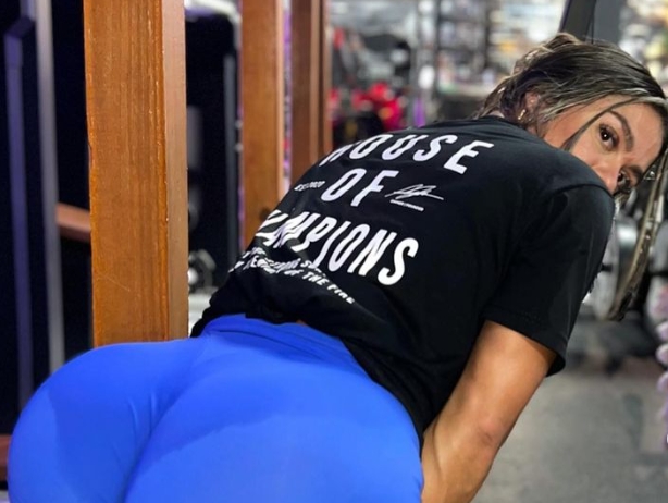 Brazilian she-Hulk spoke about the brutal appetite and constant training