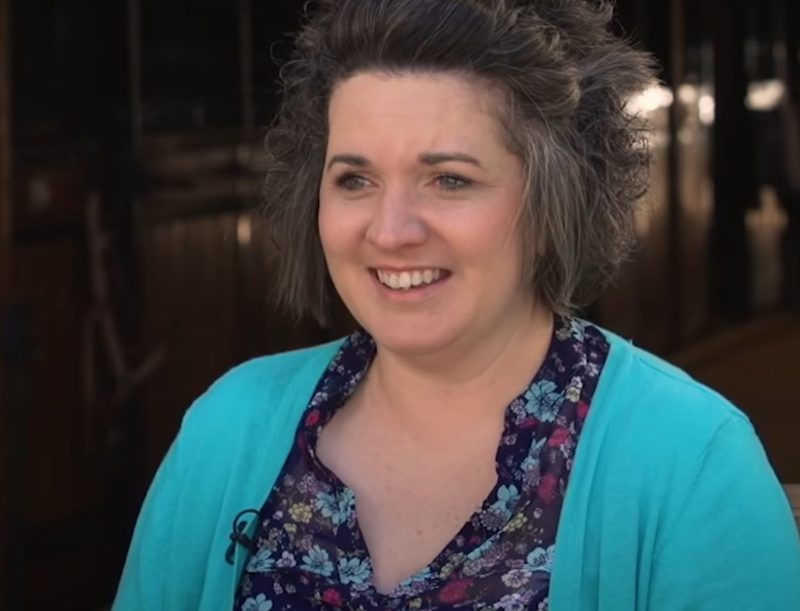 Despite having a chunk of her skull removed, the woman managed to wake up and speak against all odds