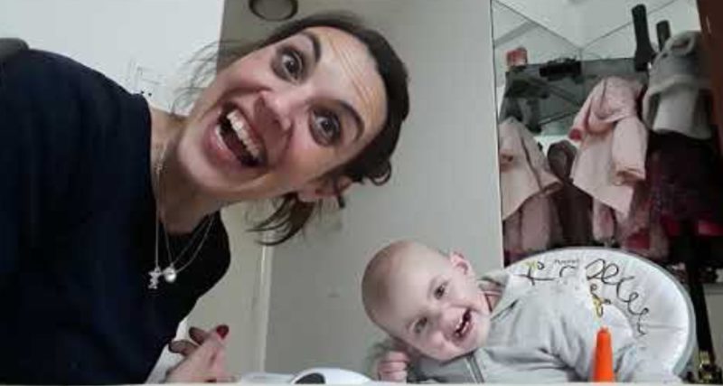 She had a fight with her baby! 2 million people saw it
