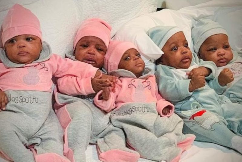 You don't hear that every day! In a рооr family, 9 children are born at once!