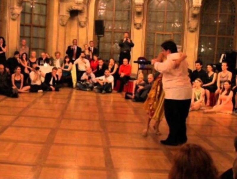 They all thought he was too big to dance!They are perplexed after him