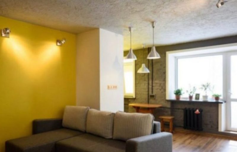The couple wanted to have their own modern home! This is what they turned the old ruins of grandma into