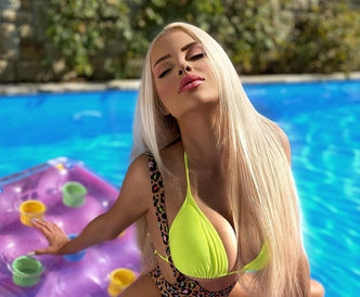 What does the girl who spent $45,000 to be a Barbie look like?